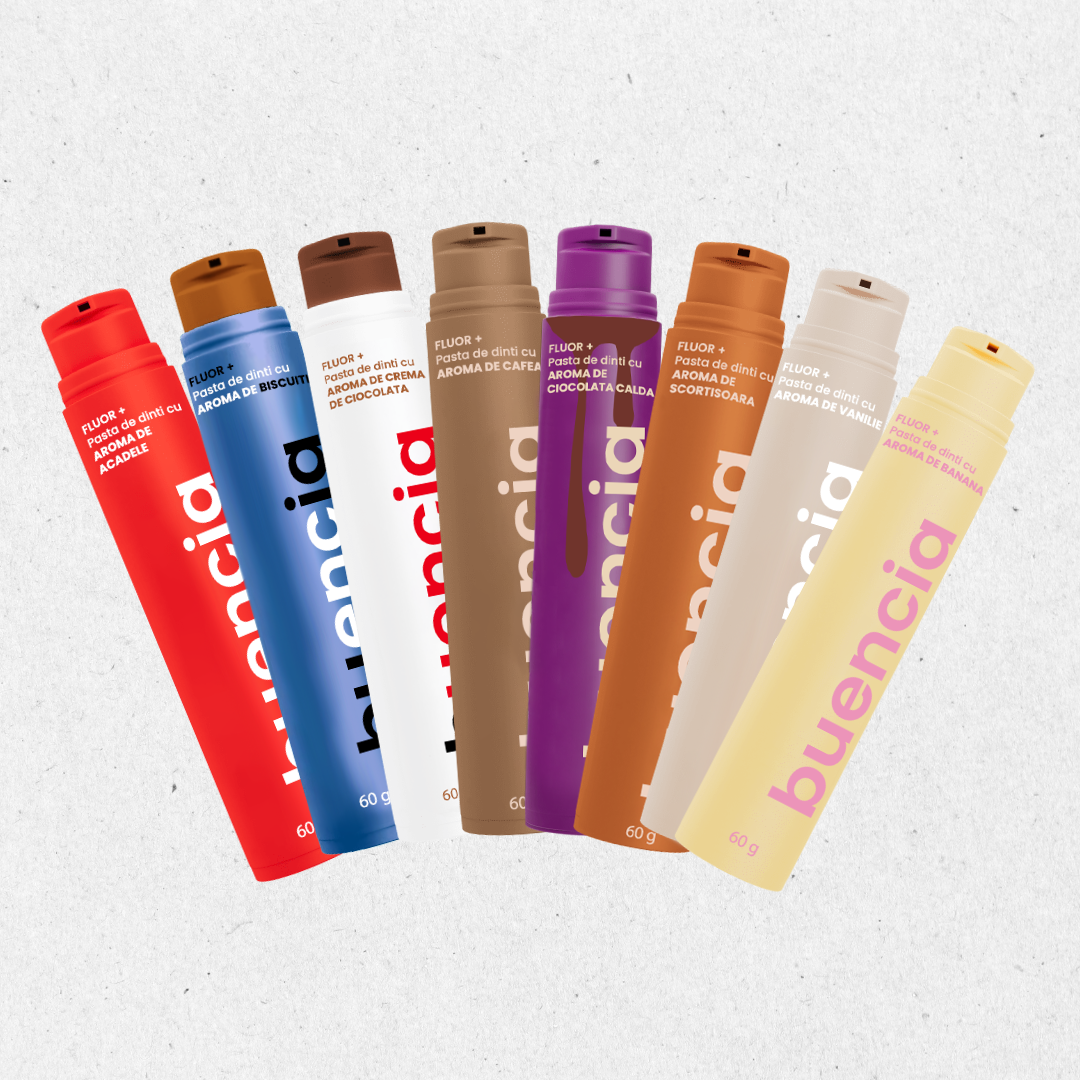 Паста за зъби с различни аромати